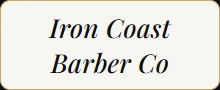 Iron Coast Barber Co logo